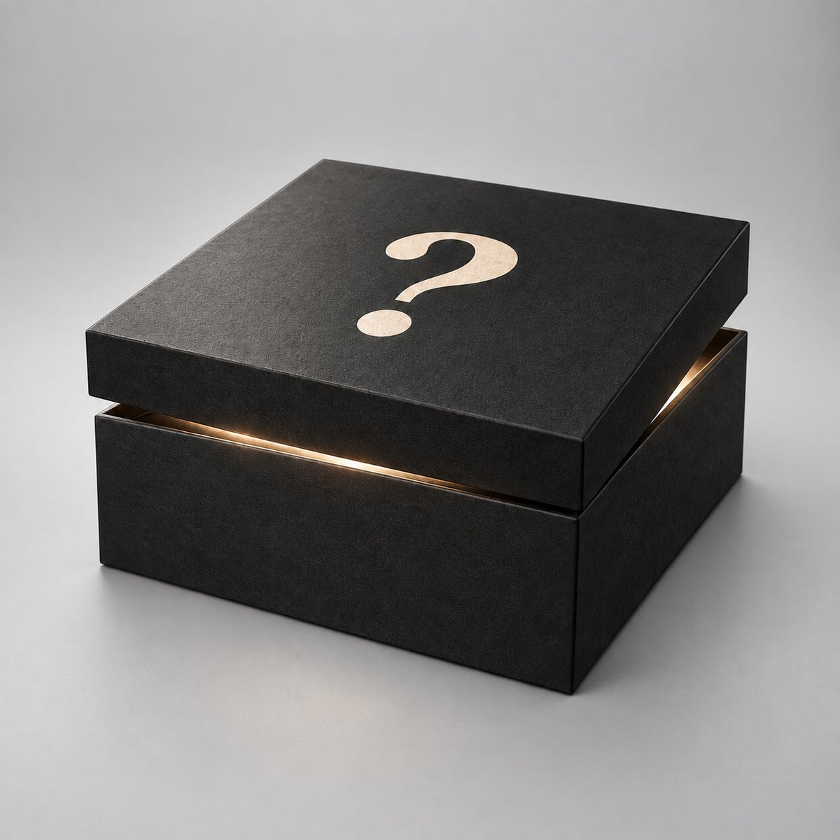 Mystery Box CashflowTM – černá krabice s otazníkem